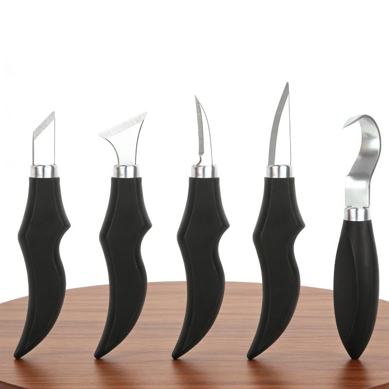Набор из 5 ножей для резьбы по – обзор и цена Wood Chisel Set